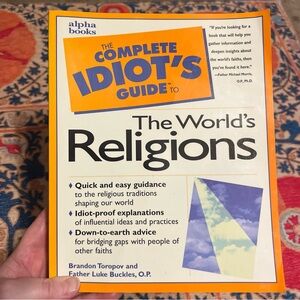 The complete idiots guide to the world’s religions book